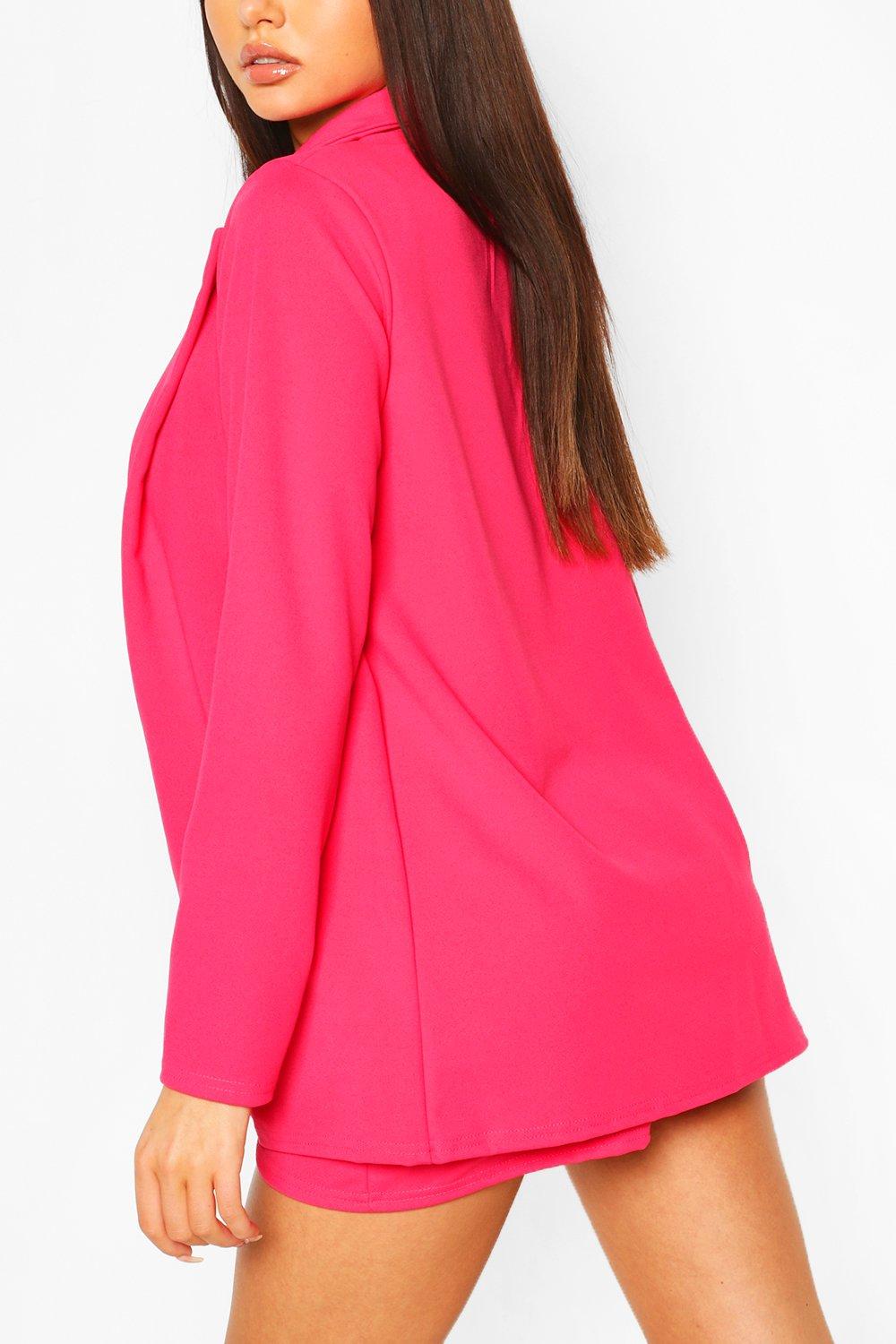 Hot pink hot sale short suit